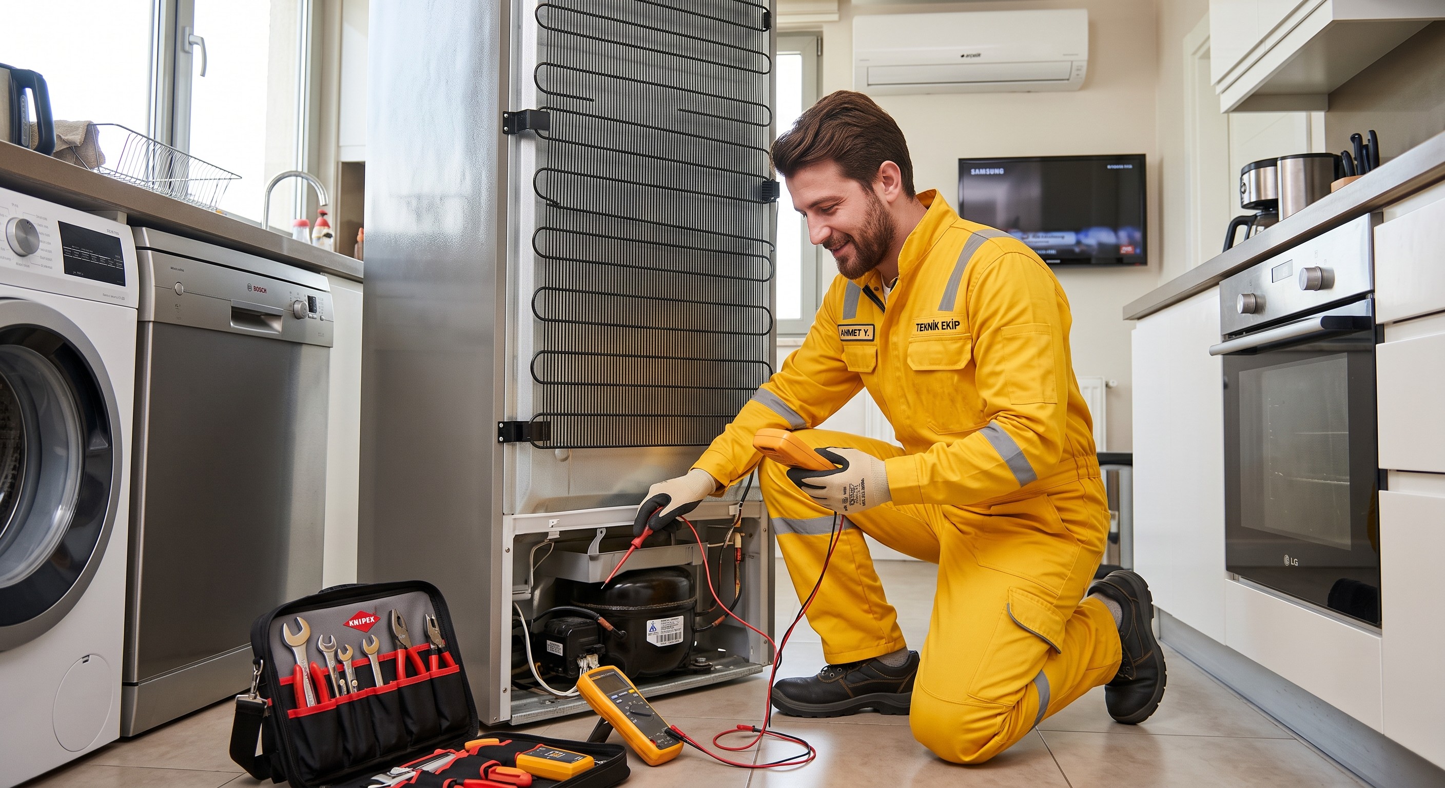 Ev aletleri teknik servis uzmanı